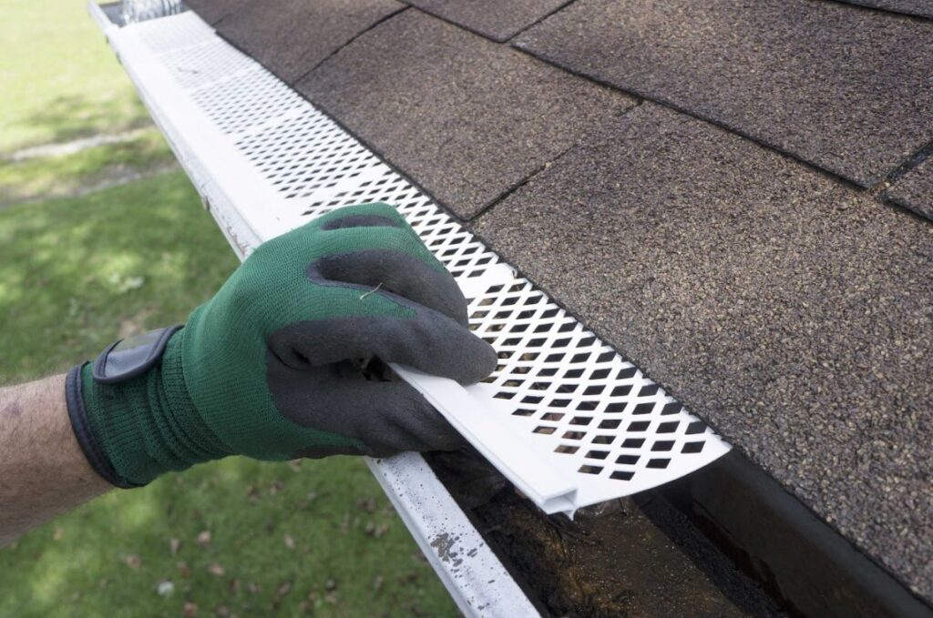 guide to leaf blaster gutter guard